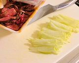 お肉好きのサラダ♪ローストビーフ巻き巻き作り方1写真