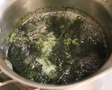 朝昼夕♪焼き海苔なめこ長ねぎのみそ汁作り方5写真