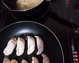 簡単♪市販の餃子 チーズソースのせ作り方2写真