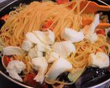 秋ナスとトマトのモッツァレラのパスタ☆作り方11写真