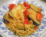 秋ナスとトマトのモッツァレラのパスタ☆作り方12写真