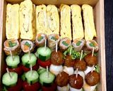 運動会 お弁当 盛り付け作り方6写真