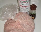 肉汁たっぷり豆腐ハンバーグ＆きのこソース作り方2写真