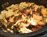 鮭とごぼうの炊き込みごはん作り方4写真