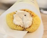 渋皮煮on栗ぜんざいのロールケーキ作り方39写真