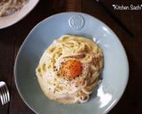 カルボナーラうどん作り方5写真