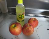 リンゴ　CCレモン煮作り方1写真