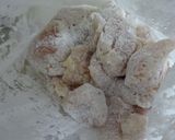 カリッとジューシー♪レモン塩味♡鶏唐揚げ作り方5写真