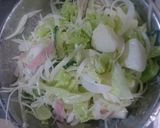 りんご入り♪キャベツの洋風ハムサラダ作り方4写真