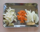 離乳食初期　野菜スープ～取り分け離乳食～作り方1写真