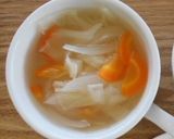 離乳食初期　野菜スープ～取り分け離乳食～作り方4写真