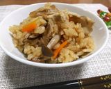 さつま芋の炊き込みご飯*癒やし ほうじ茶作り方9写真