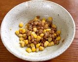 コーン納豆（コンソメごま油風味）作り方3写真