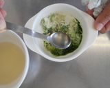 離乳食初期　豆腐とほうれん草のペースト作り方5写真