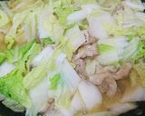 楽うま♡白菜と豚バラの味噌バター煮作り方5写真