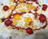 うずらの卵の半熟ピザ作り方1写真
