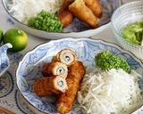 生ハムと青じその豚肉ロール作り方13写真