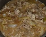 白滝入り牛丼(ダシダが決め手)作り方16写真