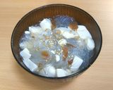 梅でさっぱり＊すっぱ優しい豆腐のお吸い物作り方7写真