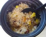 さつまいもと甘納豆の炊き込みおこわ作り方4写真