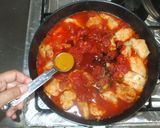 マーボー鶏♪カレー風味簡単トマト缶で作り方12写真