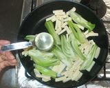 高野豆腐とチンゲン菜の野菜炒め♪簡単作り方7写真