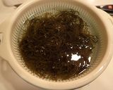 モズクの味噌汁作り方2写真