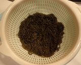 モズクの味噌汁作り方3写真