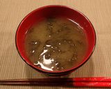 モズクの味噌汁作り方7写真