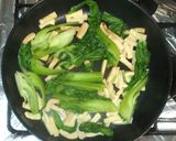 高野豆腐とチンゲン菜の野菜炒め♪簡単作り方11写真