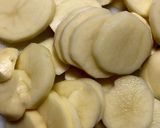 ☆じゃがいもベーコンチーズの重ね焼き☆作り方1写真