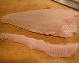 龍飛のマツカワの刺身作り方6写真