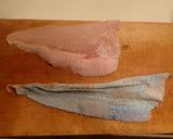 龍飛のマツカワの刺身作り方5写真