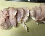 電子レンジでネギ蒸し鶏むね肉のポン酢和え作り方1写真