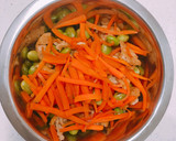 枝豆とにんじんの簡単まぜご飯作り方5写真