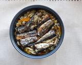 サンマの炊き込み三十三雑穀米ごはん作り方6写真