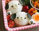 お手わんちゃんの簡単キャラ弁♡遠足弁当♪作り方5写真