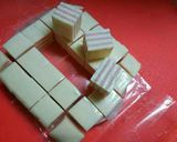 しましまハムチーズのコロコロポテトサラダ作り方1写真
