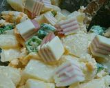 しましまハムチーズのコロコロポテトサラダ作り方6写真