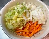 簡単！白菜と人参の鶏団子スープ作り方2写真