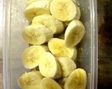 バナナのピーナッツバターサンド作り方1写真