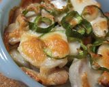 里いもチーズ焼き☆にんにくバター風味作り方8写真