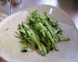 糸寒天入り♪棒々鶏作り方4写真