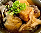 ＊麺つゆで簡単！茄子と厚揚げのみぞれ煮＊作り方9写真