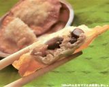 簡単★ひき肉とミックスビーンズの揚げ餃子作り方4写真