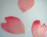 ✿桜吹雪のわかめの酢の物作り方1写真