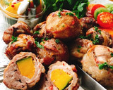 たこ焼き器で南瓜の肉巻き(動画有)作り方13写真