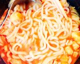 サプライズ♪カレーうどんにごはん♡作り方13写真