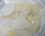 味覇で揚げ大根の鳥ゆず鍋作り方3写真