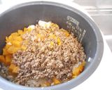 めっけもん♪かぼちゃの炊き込みご飯作り方4写真
